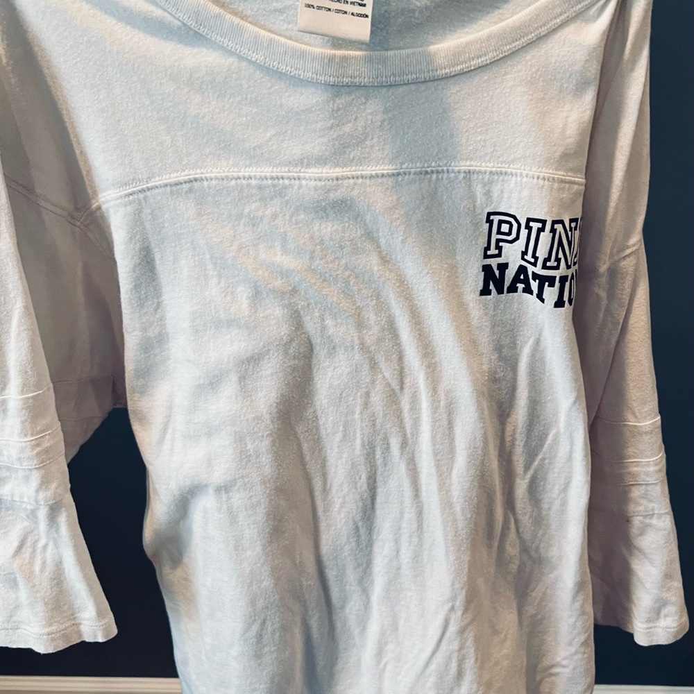Victoria’s Secret Pink Nation White Shirt